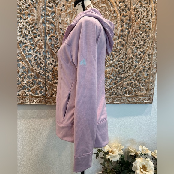 Eddie Bauer Full Zip Hoodie Jacket ‘FirstAscent’ Activewear, Lavender- size M - Picture 4 of 10